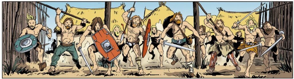 extrait bd L'Histoire de France pour les nuls - Tome 1 - Les gaulois