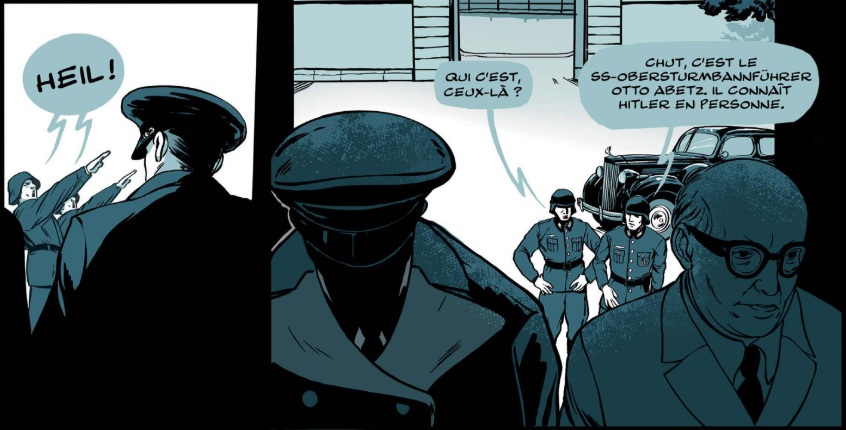 extrait bd J'ai arrêté Otto Abetz - L'Ambassadeur de Hitler en France