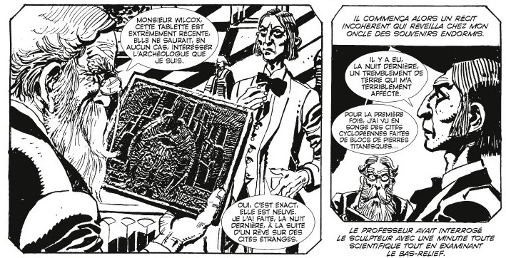 extrait bd Les Cauchemars de Lovecraft : L'Appel de Cthulhu et autres récits de terreur