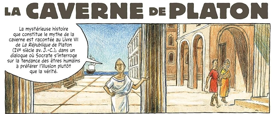 extrait bd Philosophix - Le mythe de la caverne et autres histoires philosophiques