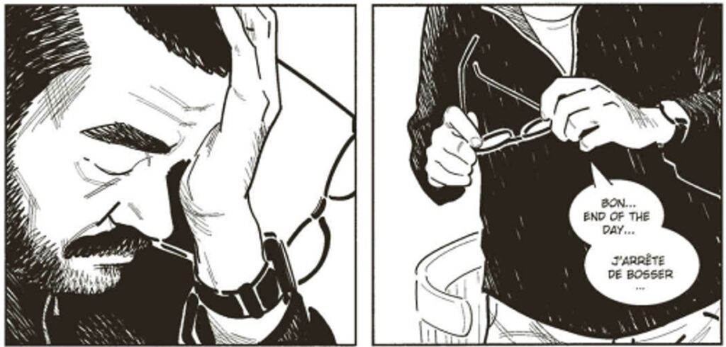 extrait bd Saison Brune 2.0 (Nos empreintes digitales)