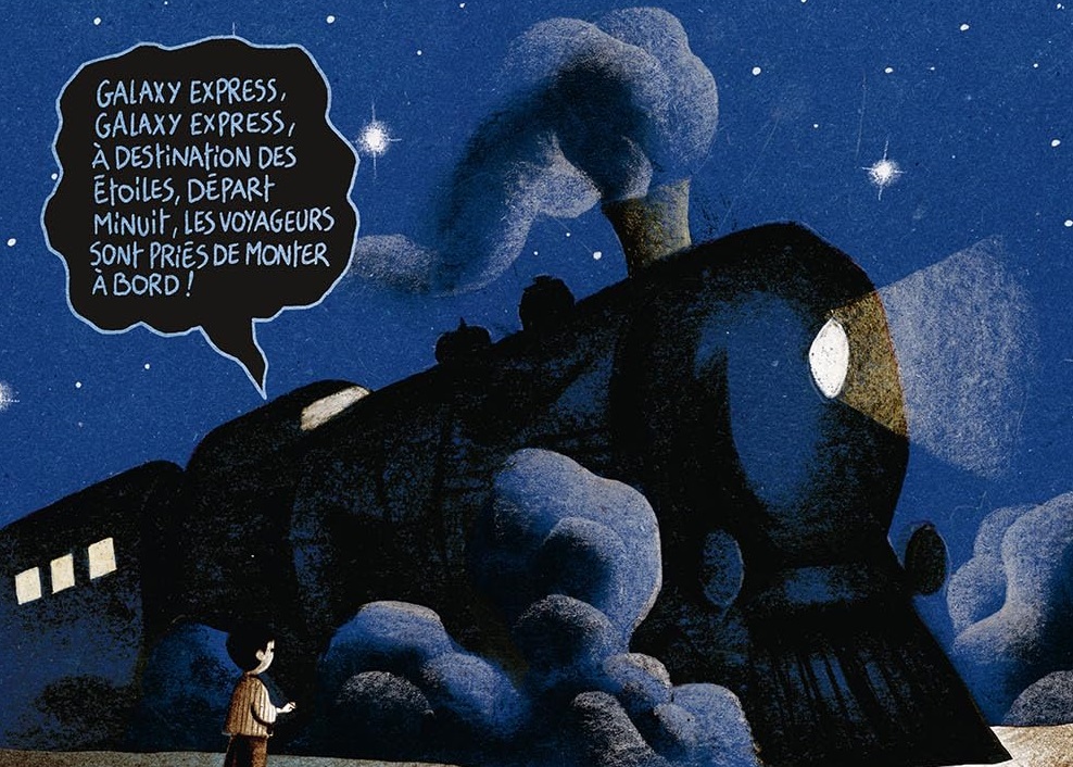 extrait bd Train de nuit dans la Voie lactée