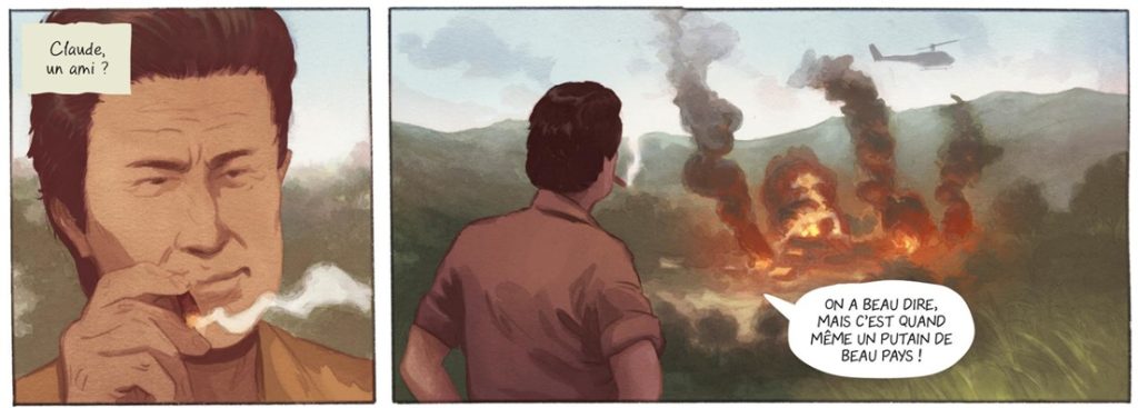 extrait bd Le Sympathisant