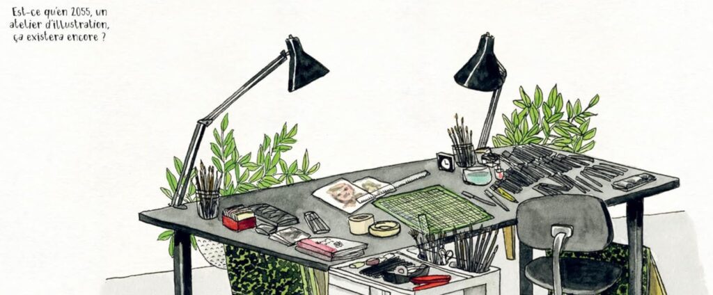 extrait bd Certifié humain - Dessiner et créer à l'ère de l'Intelligence Artificielle