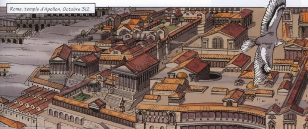 extrait bd Diocletien - Le trésor des martyrs