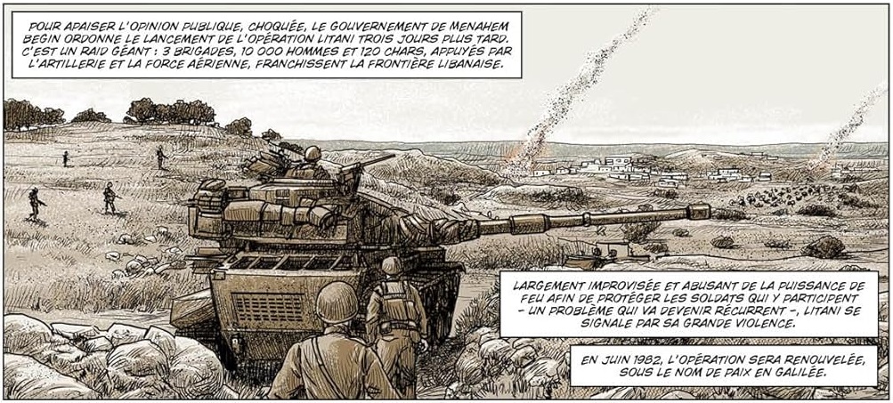 extrait bd L'Embrasement - La guerre Israël - Hamas, dans l'enfer de Gaza