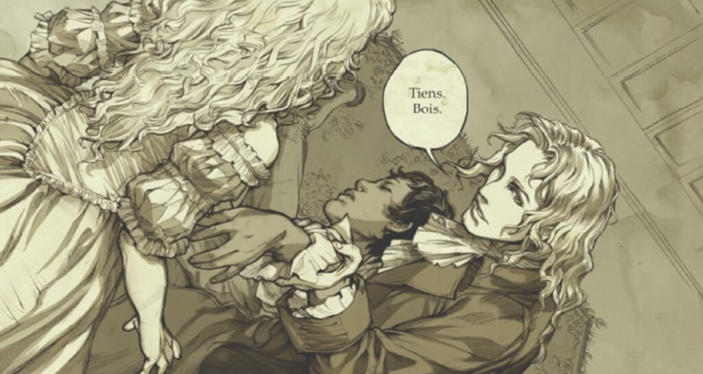 extrait bd Entretien avec un vampire - L'histoire de Claudia