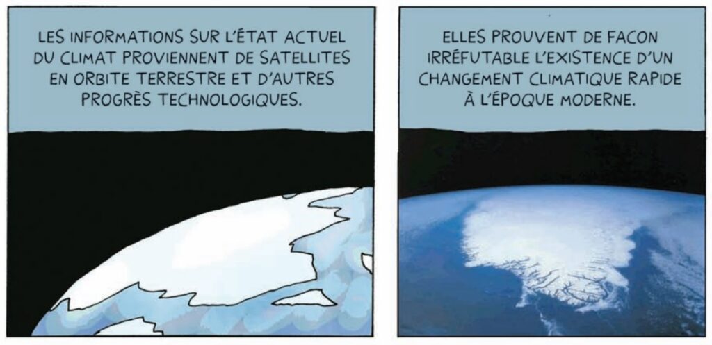extrait bd Fables scientifiques
