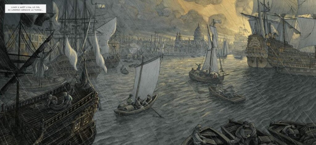 extrait bd Les voyages de Gulliver - De Laputa au Japon