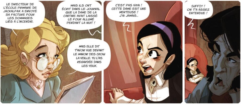 extrait bd Nevermoor - 1 - Les défis de Morrigane Crow