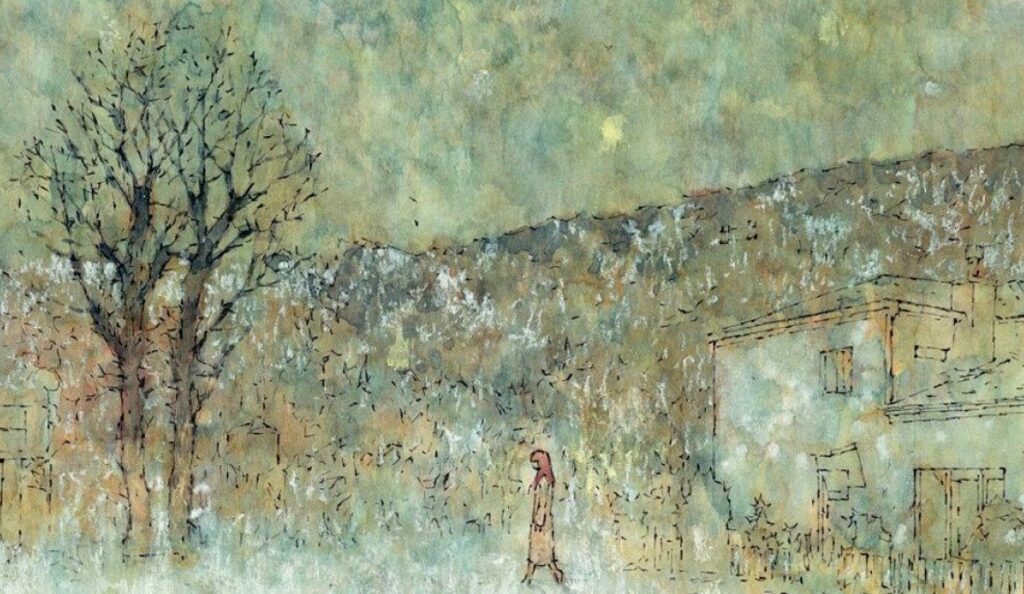 extrait bd Première neige