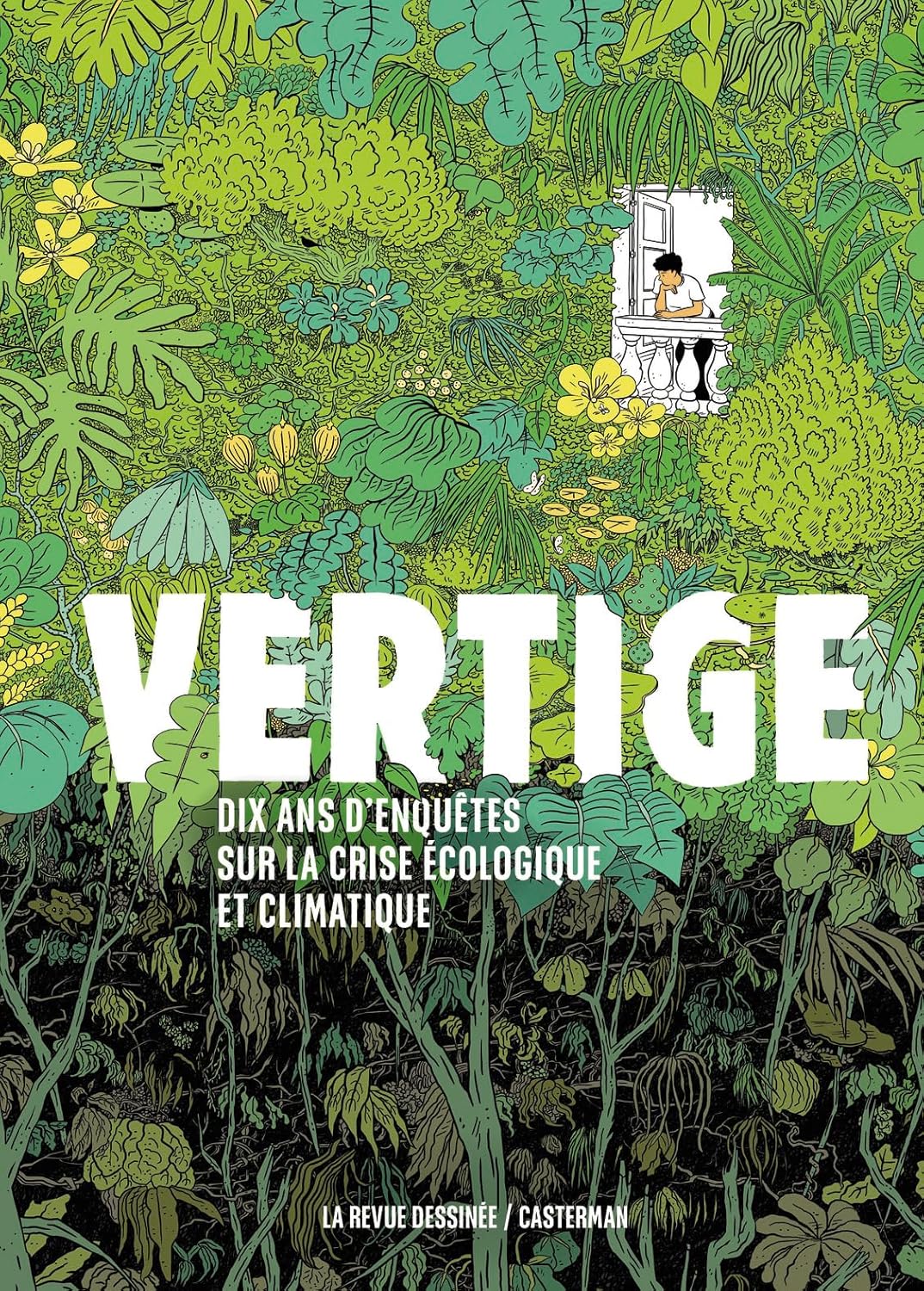 couverture bd Vertige - 10 ans d'enquêtes sur la crise écologique et climatique