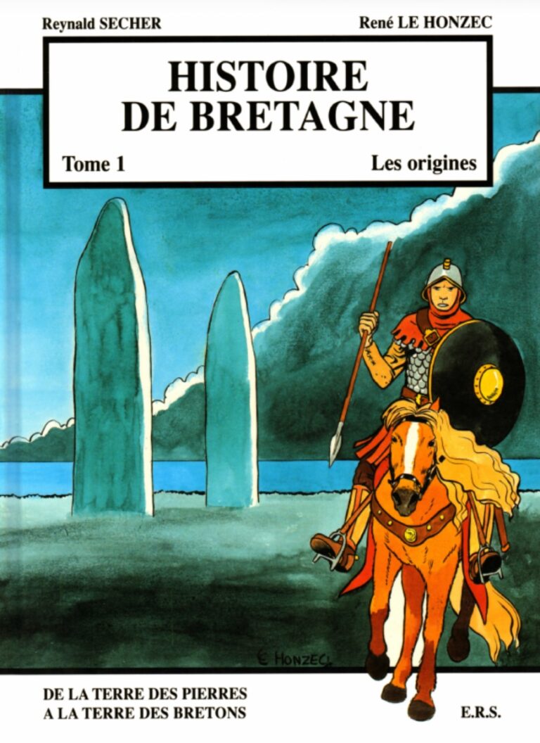 Couverture BD Histoire de la Bretagne - 01 - Les origines