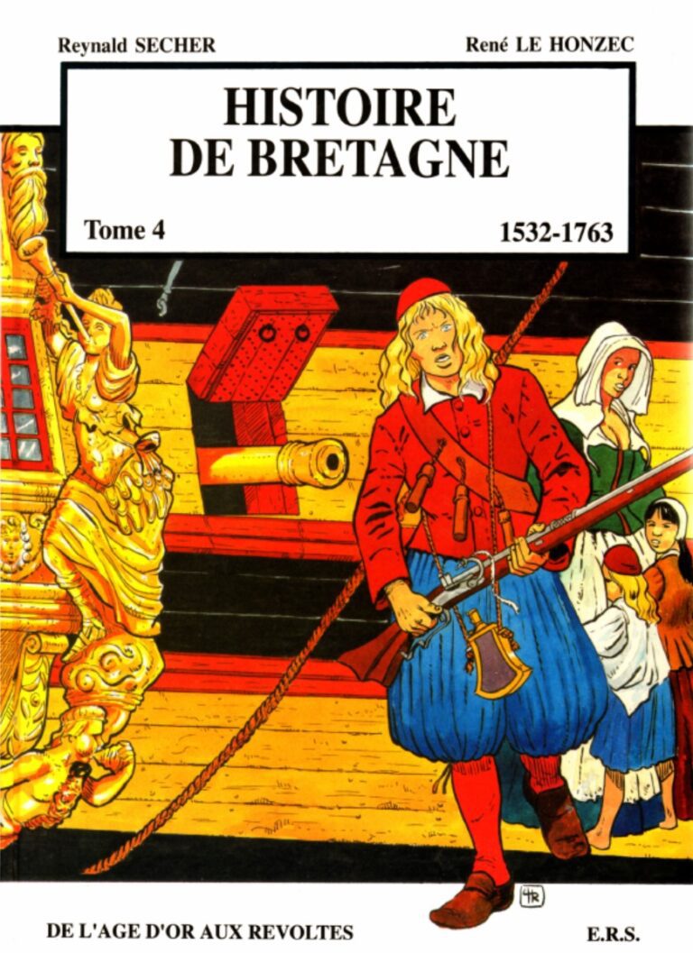 Couverture BD Histoire de la Bretagne - 04 - 1532 - 1763