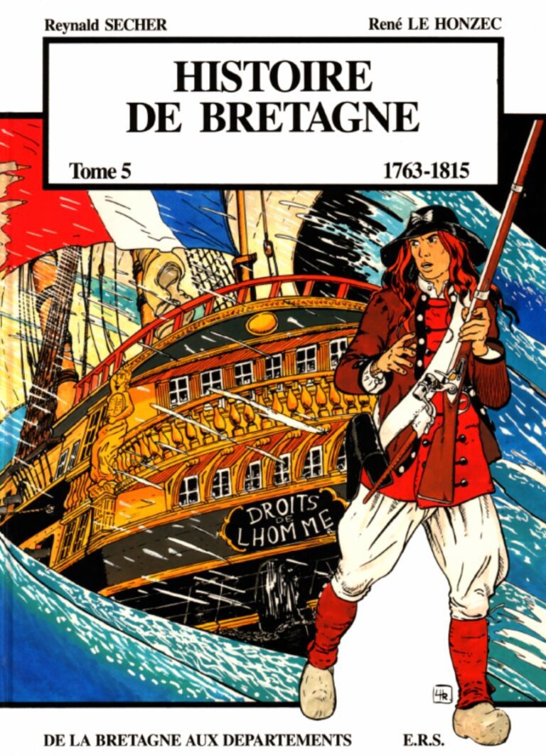Couverture BD Histoire de la Bretagne - 05 - 1763 - 1815