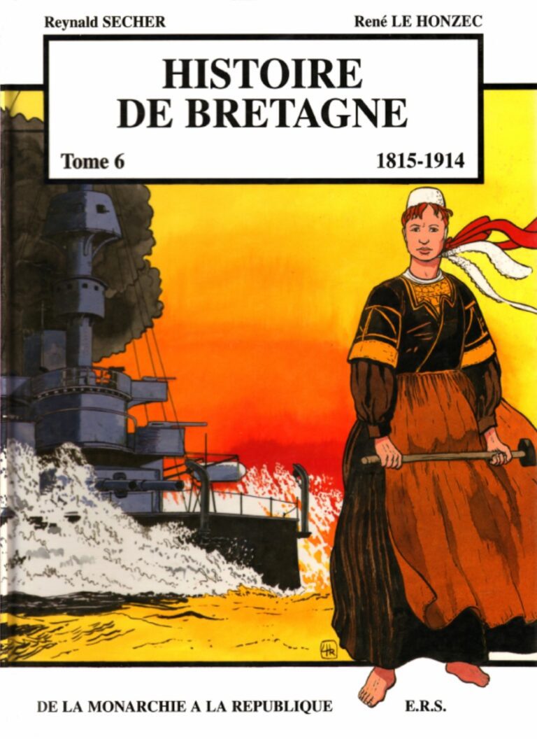 Couverture BD Histoire de la Bretagne - 06 - 1815 - 1914