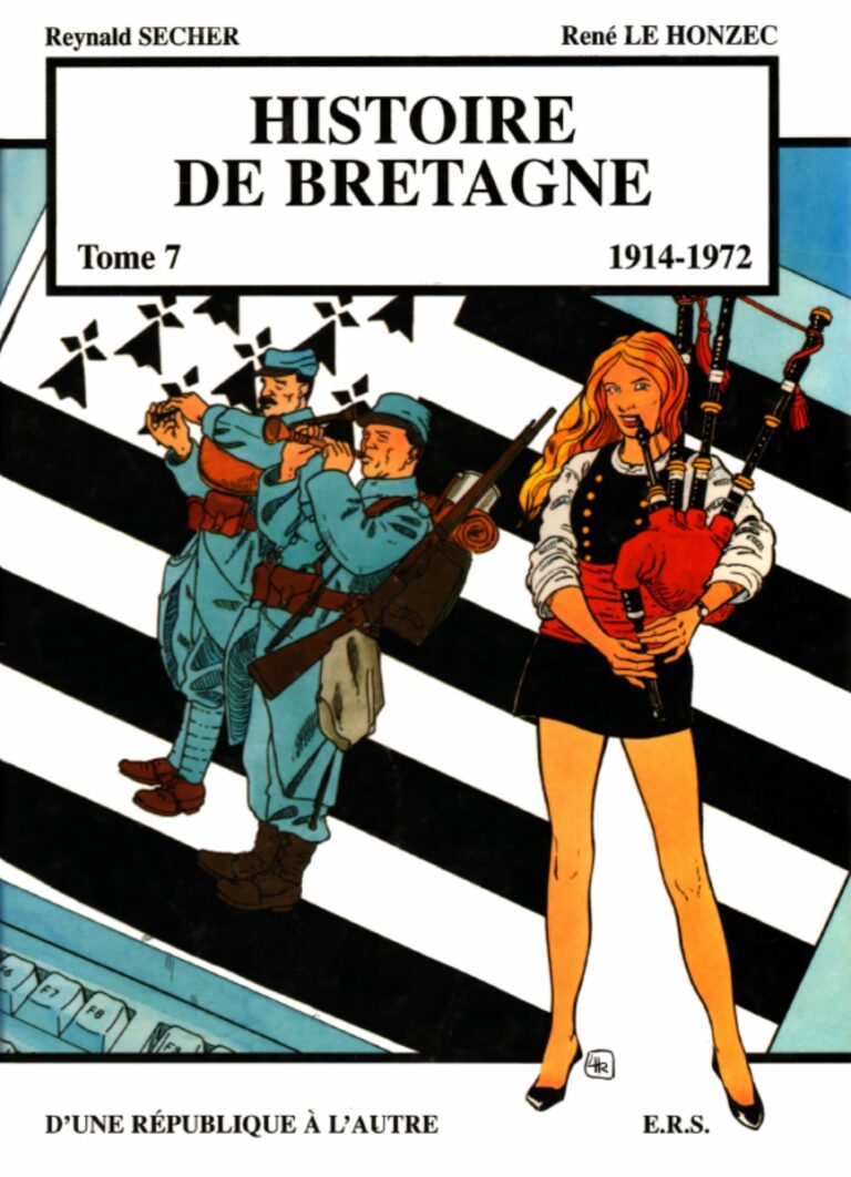 Couverture BD Histoire de la Bretagne - 07 - 1914 - 1972