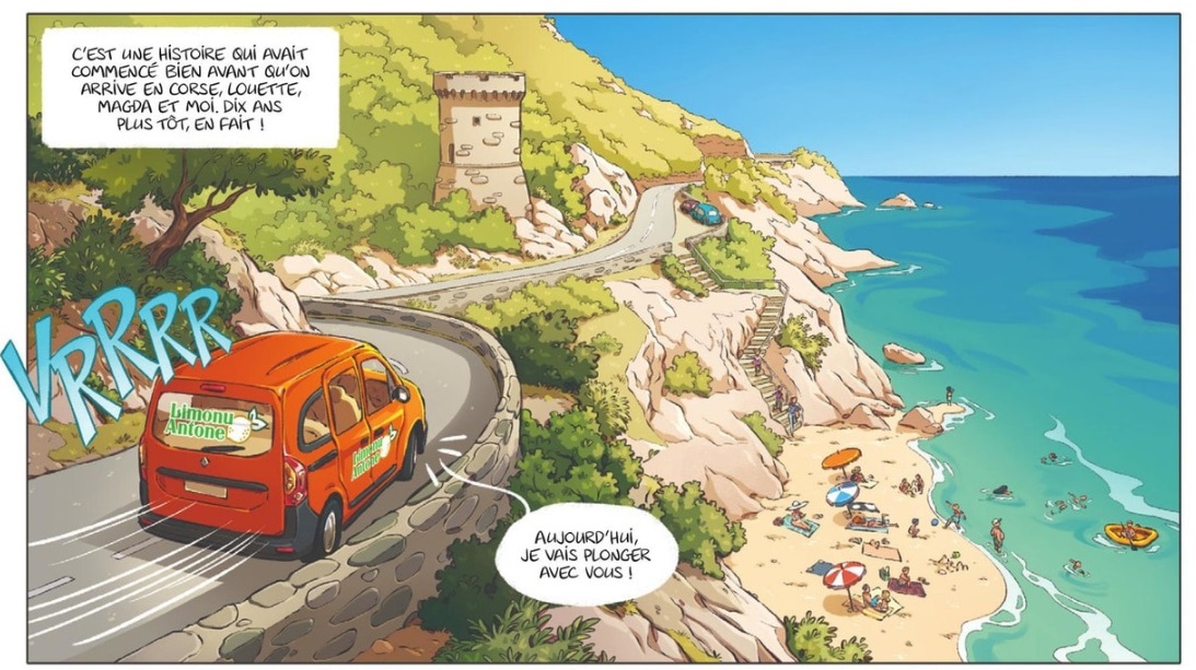 extrait bd Le Grimoire D'Elfie - Le sortilège corse