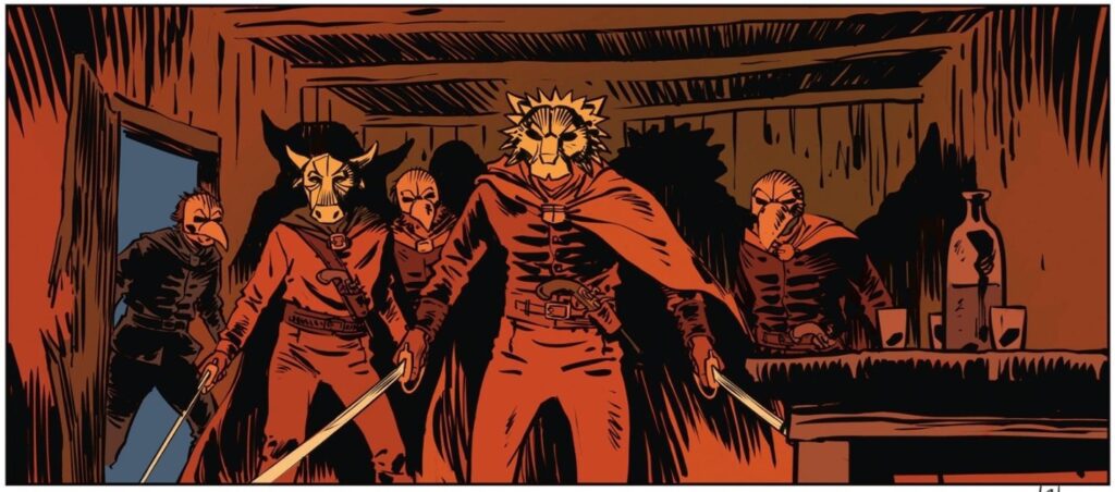 extrait bd Le Loup des Cordeliers