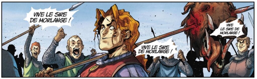 extrait bd Le renard de Morlange