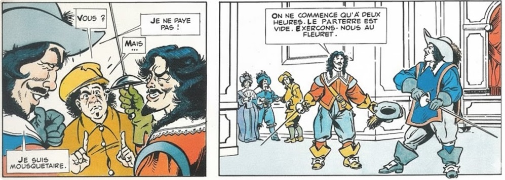 extrait bd Cyrano de Bergerac