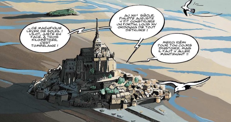 extrait bd Les Archanges du Mont Saint-Michel - Tome 2 - Le Pardon
