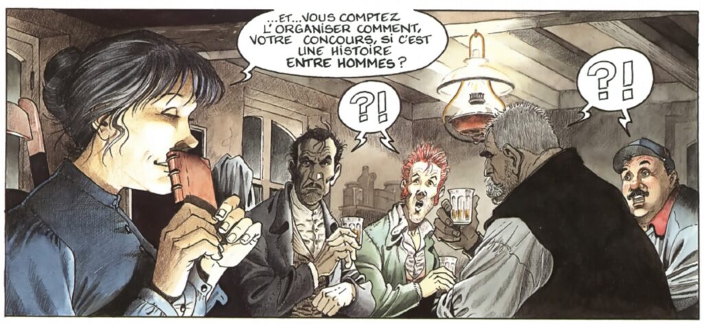 extrait bd Rosa - Tome 01 - Le Pari