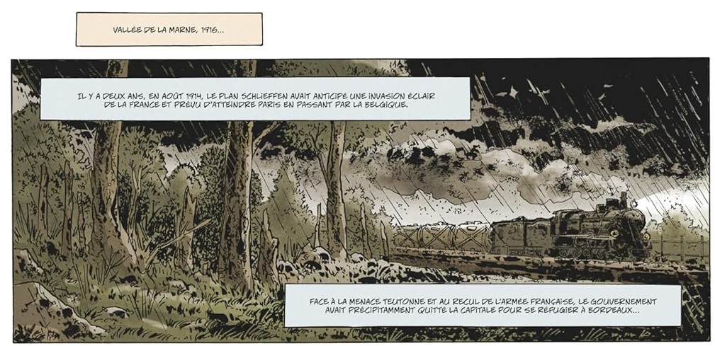 extrait bd Vinifera - Le Vin des poilus