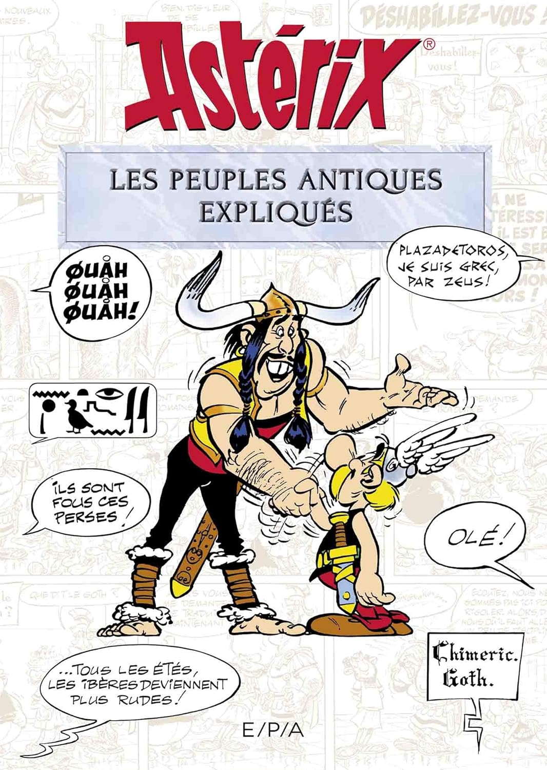 couverture bd Astérix - Les peuples antiques expliqués