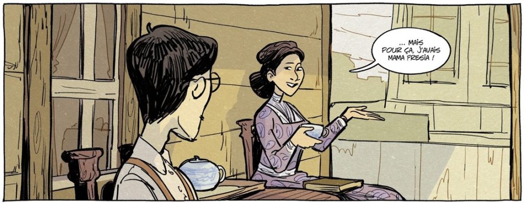 extrait bd Fille du destin
