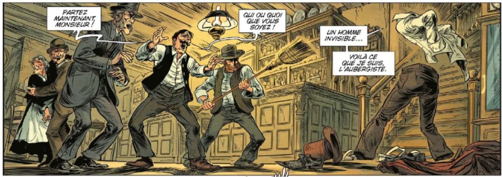 extrait bd L'Homme invisible - Tome 01