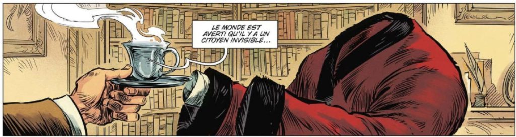 extrait bd L'Homme invisible - Tome 02