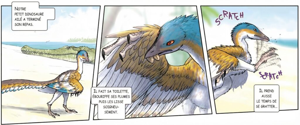 extrait bd La Saga des Dinosaures