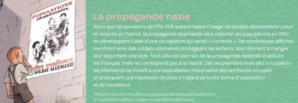 extrait bd Les Enfants de la Résistance - Les enfants pendant la seconde guerre mondiale