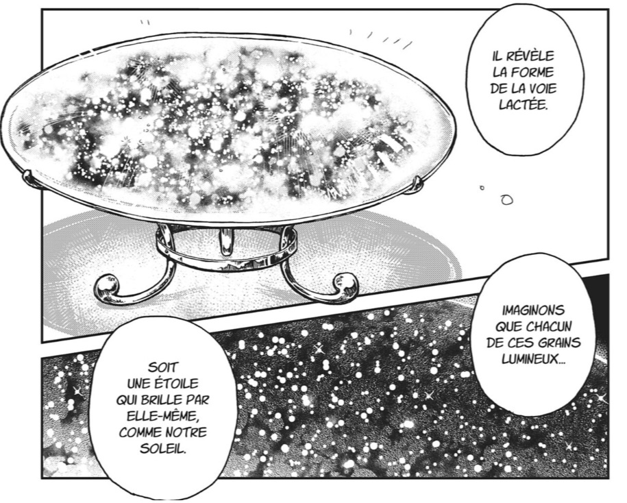 extrait bd Train de nuit dans la Voie lactée