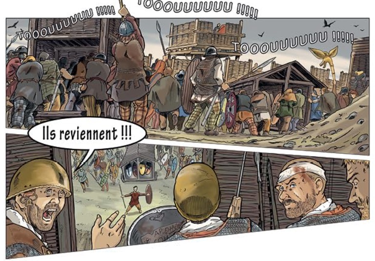extrait couverture bd Ambiorix