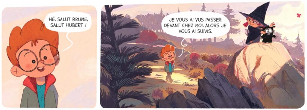 extrait bd Brume - Tome 02 - La Forêt des âmes perdues