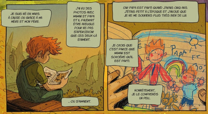 extrait bd Fils de sorcières