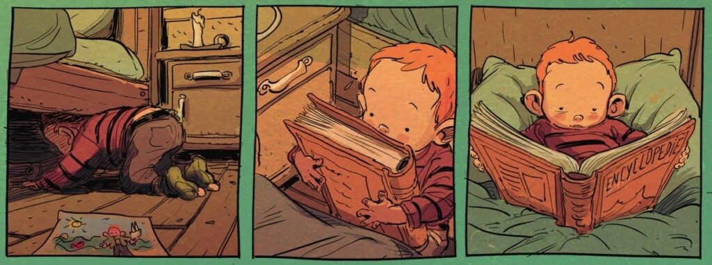 extrait bd L'enfant Océan