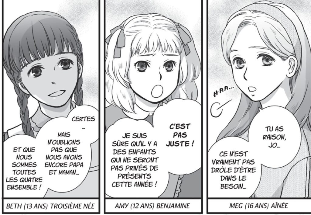 extrait bd Les Quatre Filles du docteur March