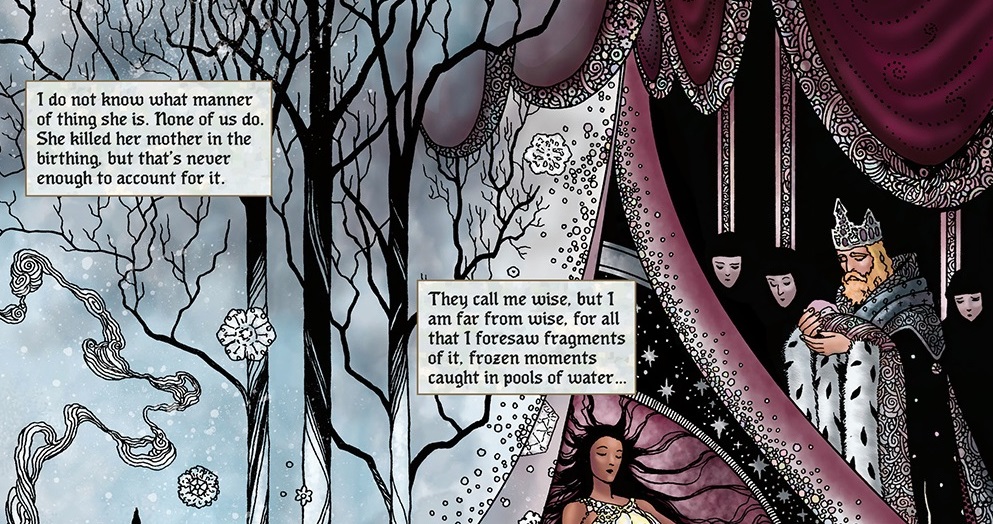 extrait bd Snow, Glass, Apples