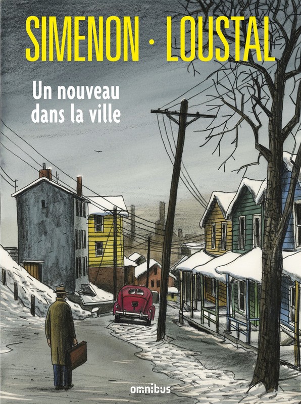 couverture bd Un nouveau dans la ville