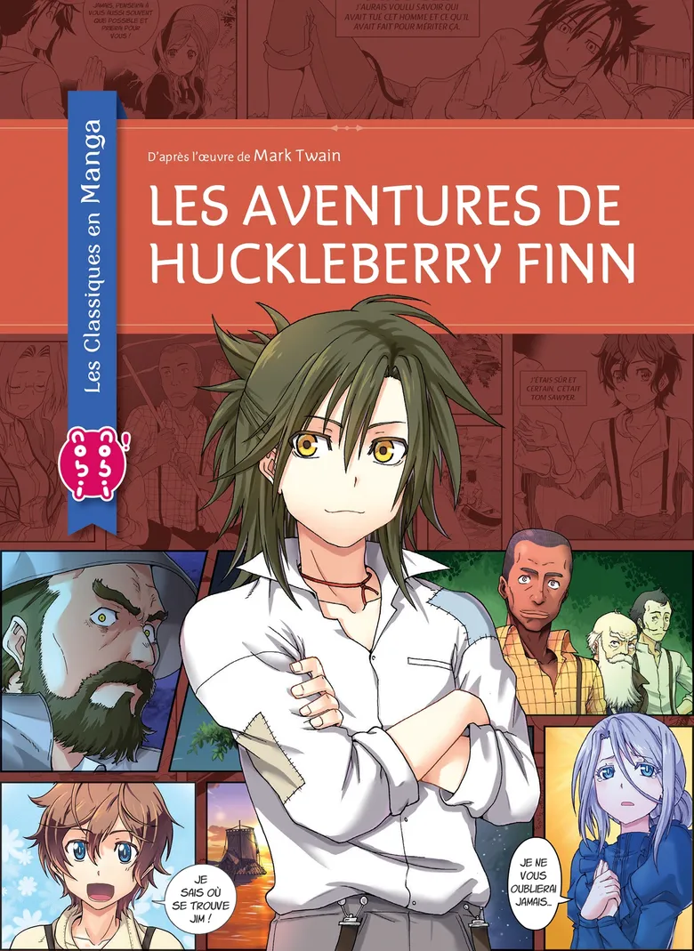 couverture bd Les aventures de Huckleberry Finn