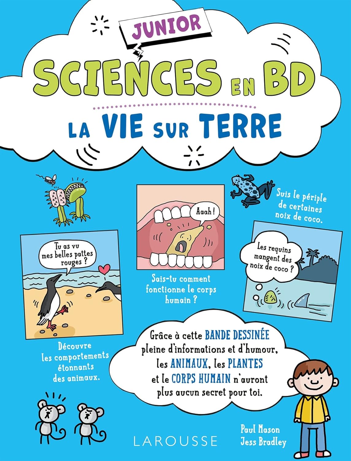 couverture bd Sciences en BD - La vie sur Terre