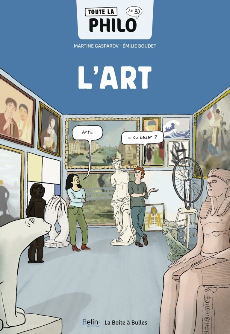 Couverture BD Toute la philo en BD - L'Art