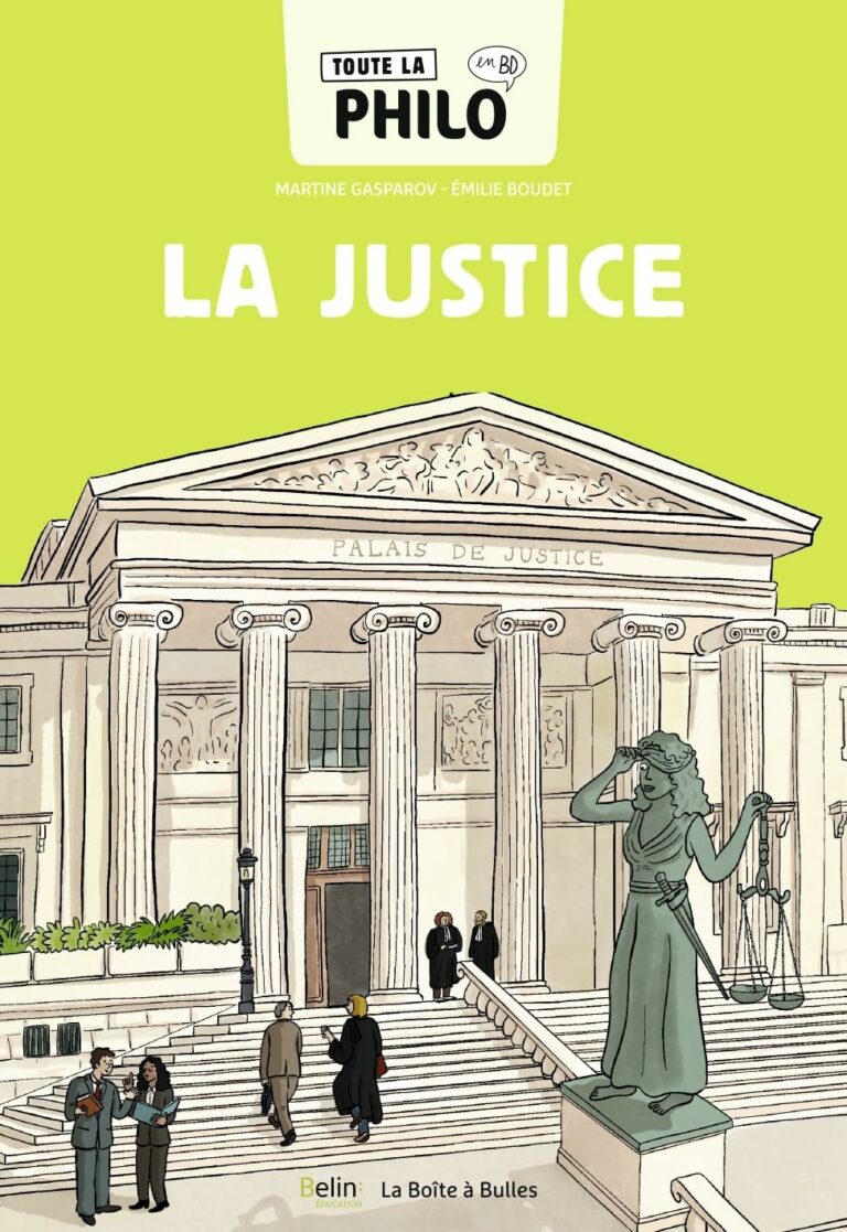 Couverture BD Toute la philo en BD - La justice
