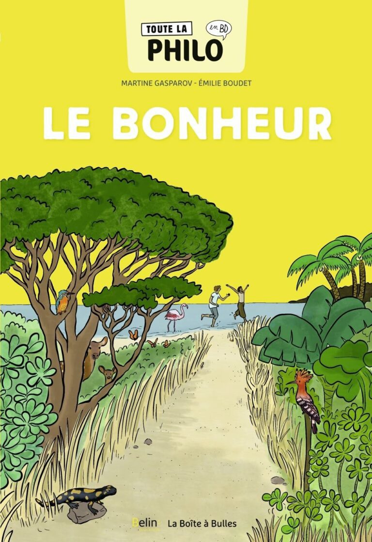 Couverture BD Toute la philo en BD - Le bonheur