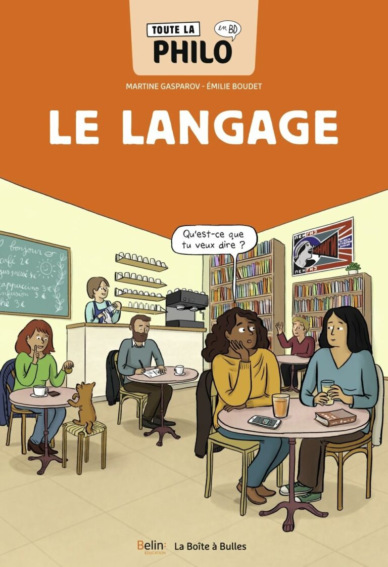 Couverture BD Toute la philo en BD - Le langage