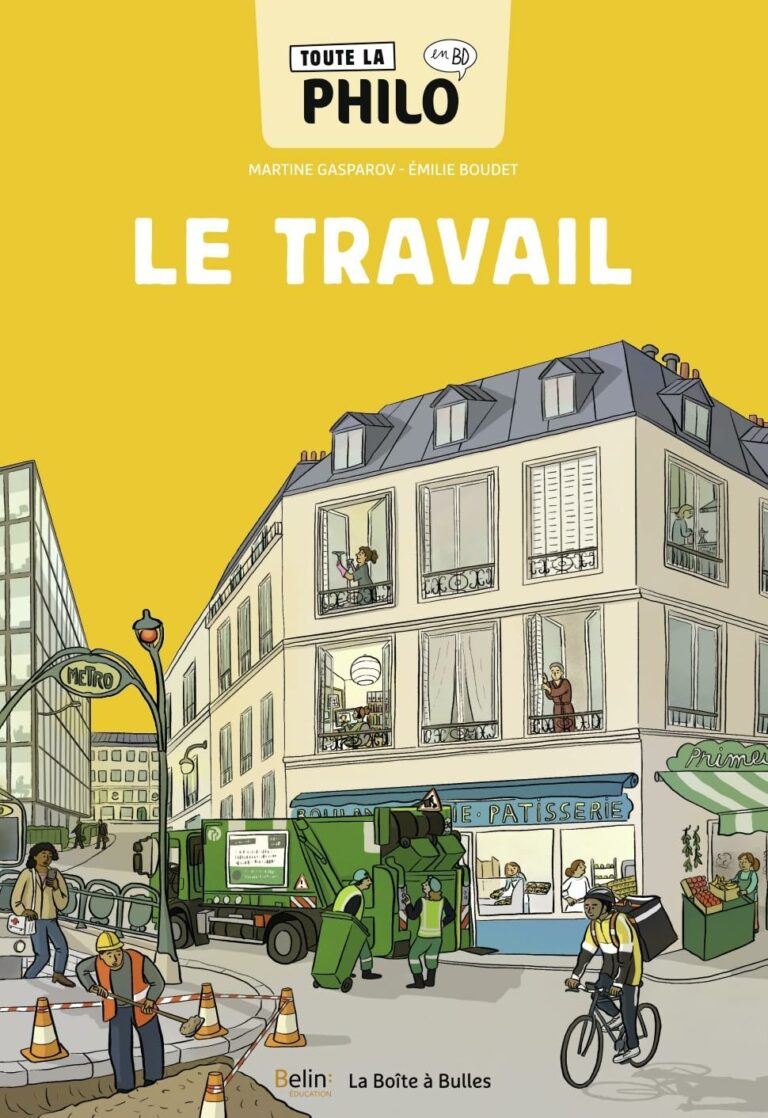 Couverture BD Toute la philo en BD - Le travail