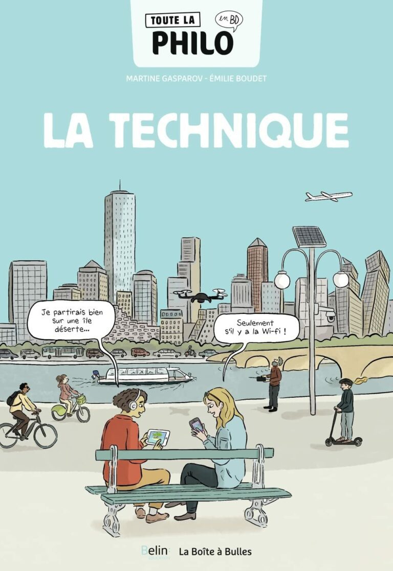 Couverture BD Toute la philo en BD - La technique